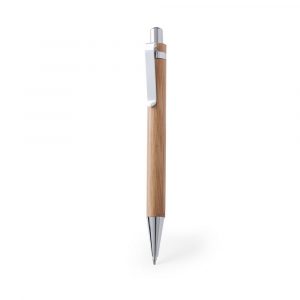 Bambus Holz Kugelschreiber mit Metall-Clip
